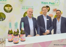 Dennis Prasing, Koen Duivenvoorde and Tarik Chakroun with Koen Pack